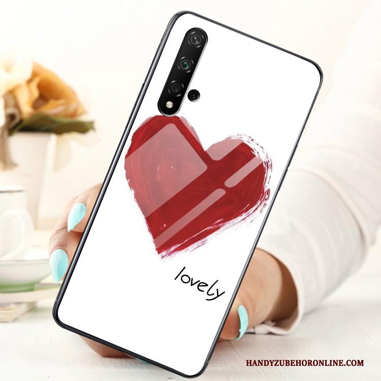 Honor 20 Hoesje All Inclusive Mode Persoonlijk Hoes Rood Bescherming Trend