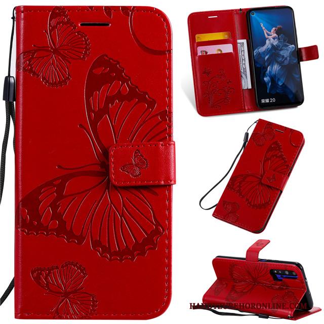 Honor 20 Pro All Inclusive Leren Etui Siliconen Anti-fall Hoes Hoesje Telefoon Clamshell