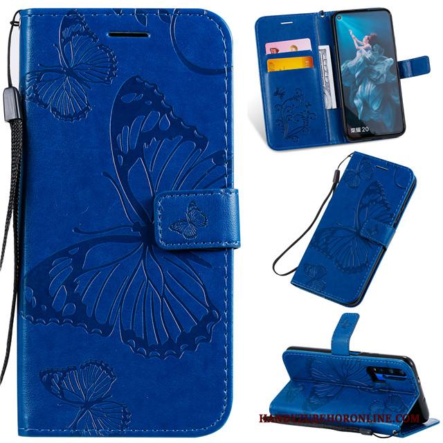 Honor 20 Pro All Inclusive Leren Etui Siliconen Anti-fall Hoes Hoesje Telefoon Clamshell