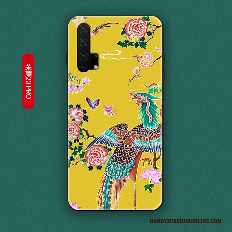 Honor 20 Pro Chinese Stijl Trend Hoesje Telefoon Zacht Net Red Anti-fall Hanger