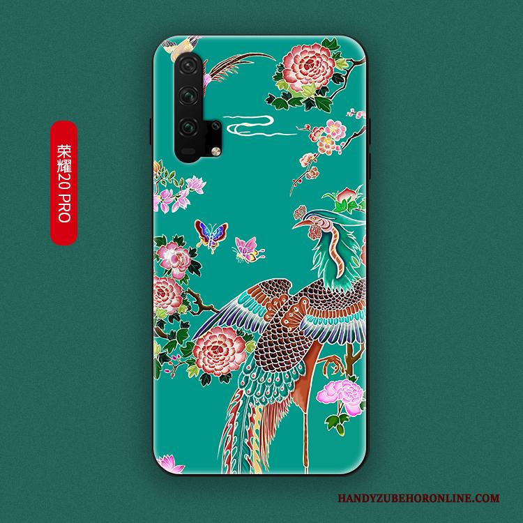 Honor 20 Pro Chinese Stijl Trend Hoesje Telefoon Zacht Net Red Anti-fall Hanger