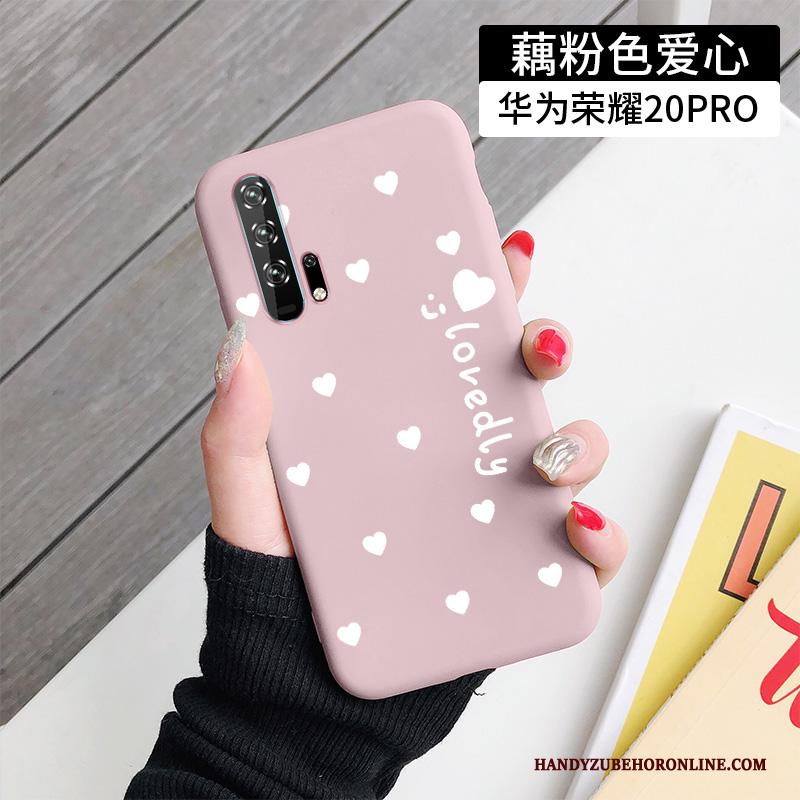 Honor 20 Pro Eenvoudige Lovers Hoesje Telefoon Zacht Scheppend Blauw Ster