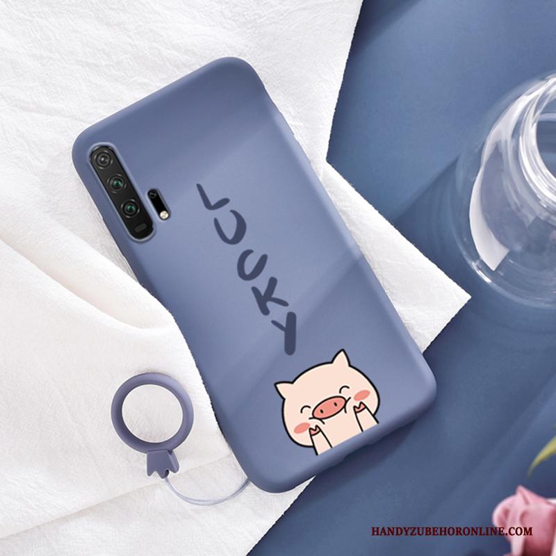 Honor 20 Pro Hoesje Hanger Siliconen Patroon Jeugd Ring Grote Zacht