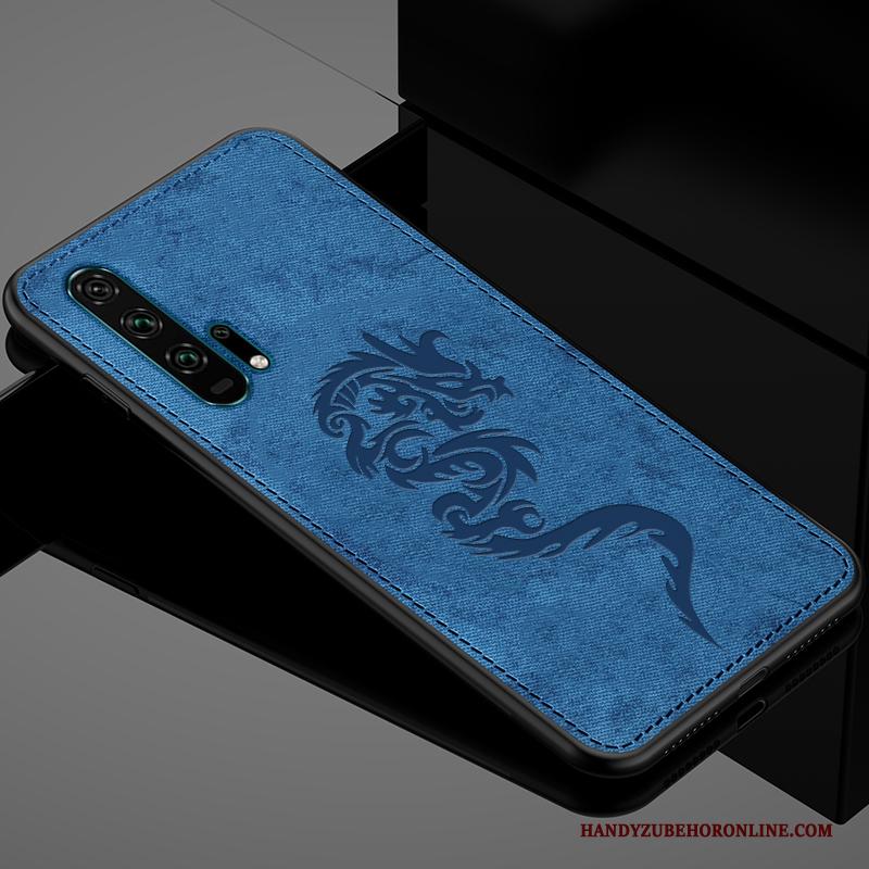 Honor 20 Pro Hoesje Telefoon Dun Patroon Grijs Mobiele Telefoon Siliconen Antislip