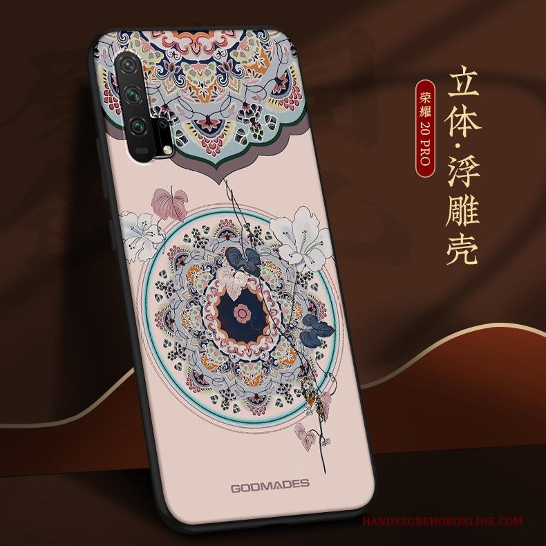 Honor 20 Pro Siliconen Nieuw Trendy Merk Schrobben Persoonlijk Chinese Stijl Hoesje Telefoon