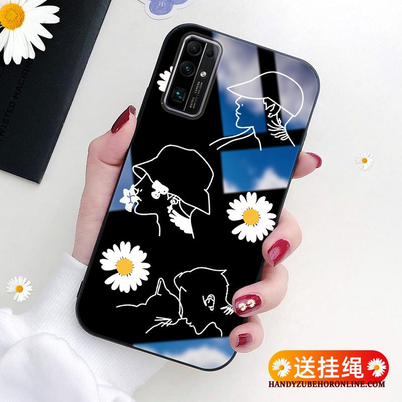 Honor 30 Madeliefjes Glas Anti-fall Zacht Hoesje Telefoon Siliconen Trendy Merk