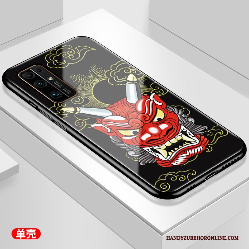 Honor 30 Trend Glas Chinese Stijl Net Red Hoesje Zwart Mode