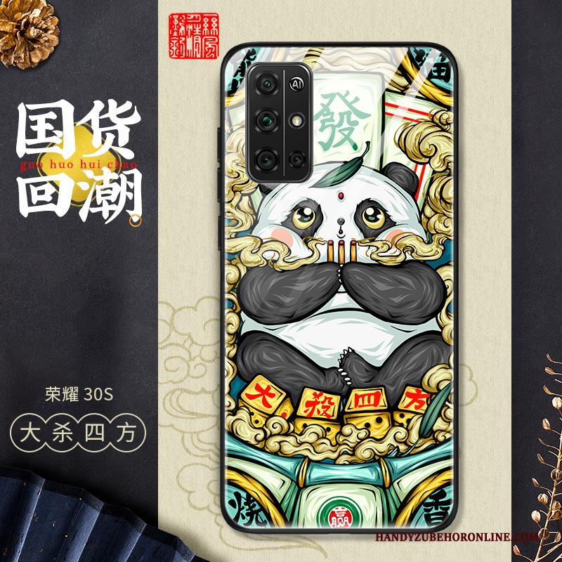 Honor 30s Anti-fall Chinese Stijl Hoesje Telefoon Siliconen Persoonlijk Dun Glas