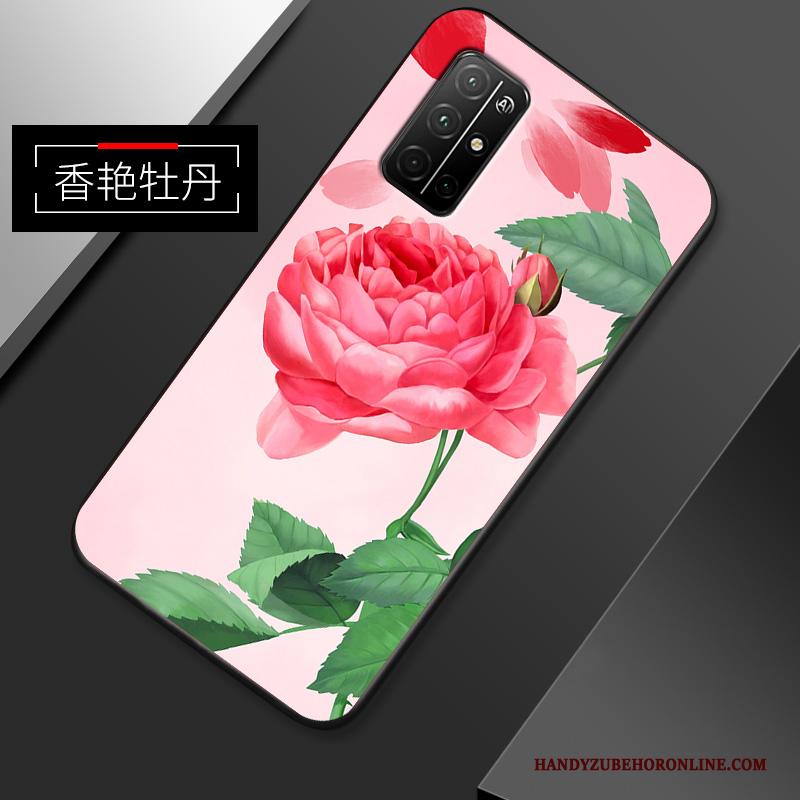 Honor 30s Patroon Eenvoudige Hoesje Telefoon Zacht All Inclusive Siliconen Dun