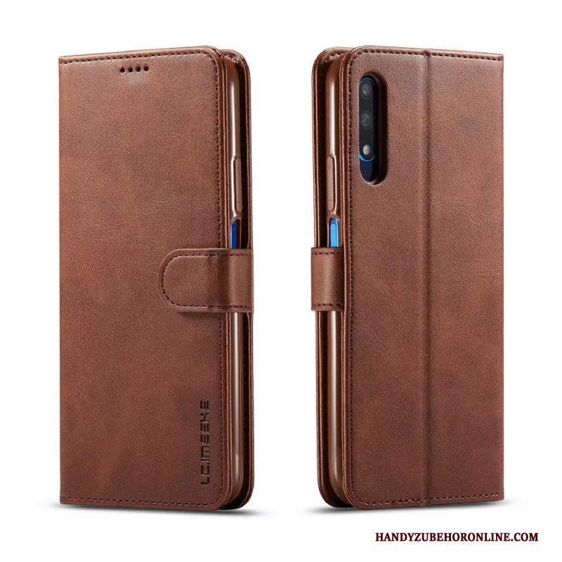 Honor 9x Grijs Anti-fall Bescherming Hoesje Telefoon Clamshell All Inclusive Leren Etui