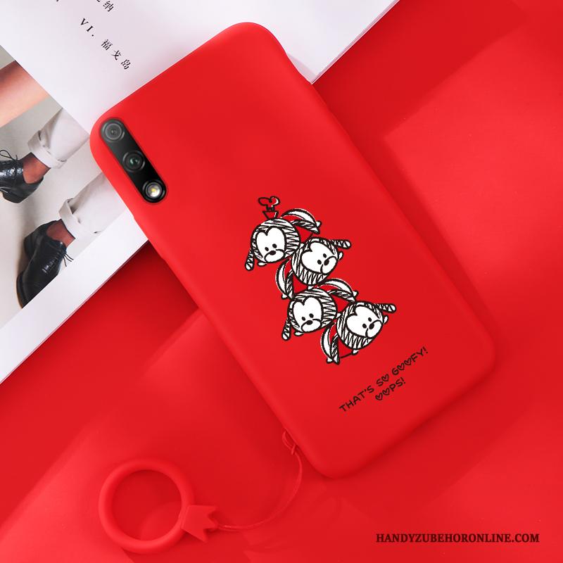 Honor 9x Hoesje Nieuw Eenvoudige Net Red Anti-fall Trendy Merk Hanger Scheppend