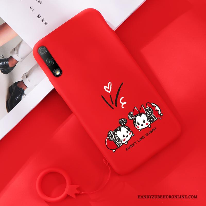 Honor 9x Hoesje Nieuw Eenvoudige Net Red Anti-fall Trendy Merk Hanger Scheppend