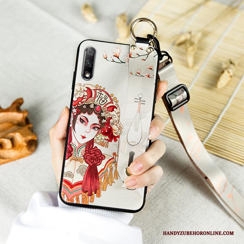 Honor 9x Hoesje Peking Opera Bescherming Anti-fall Chinese Stijl Zacht All Inclusive Trend