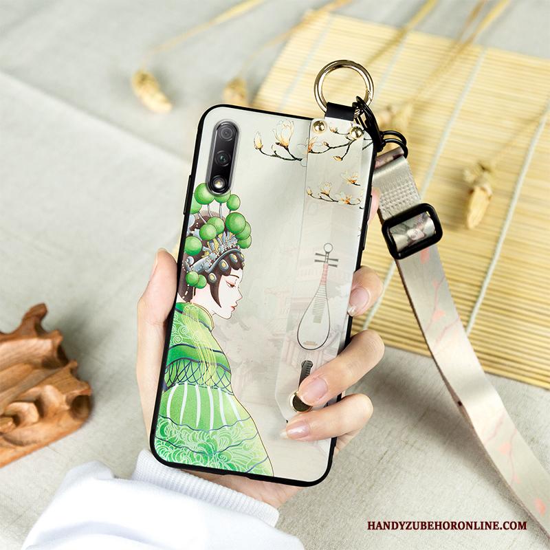 Honor 9x Hoesje Peking Opera Bescherming Anti-fall Chinese Stijl Zacht All Inclusive Trend