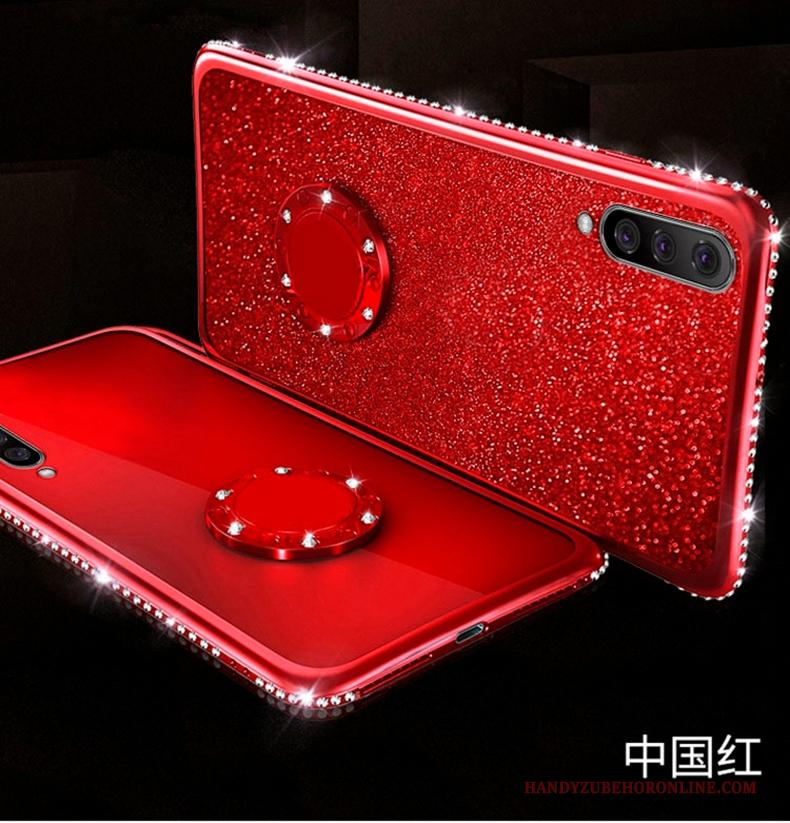 Honor 9x Pro Doorzichtig All Inclusive Anti-fall Net Red Hoesje Telefoon Trendy Merk Siliconen