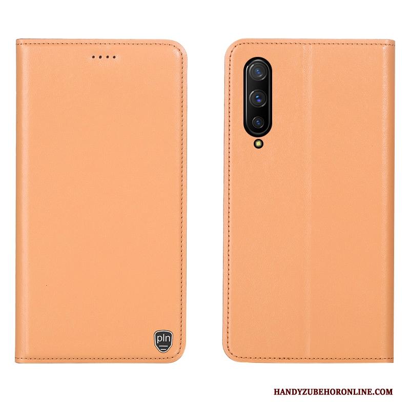 Honor 9x Pro Leren Etui Bescherming Hoes Anti-fall Patroon Hoesje Telefoon Rood