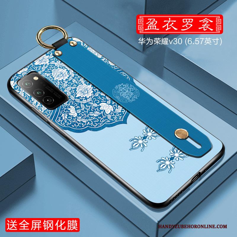 Honor View30 Anti-fall Bescherming All Inclusive Hoes Chinese Stijl Hoesje Telefoon Dun