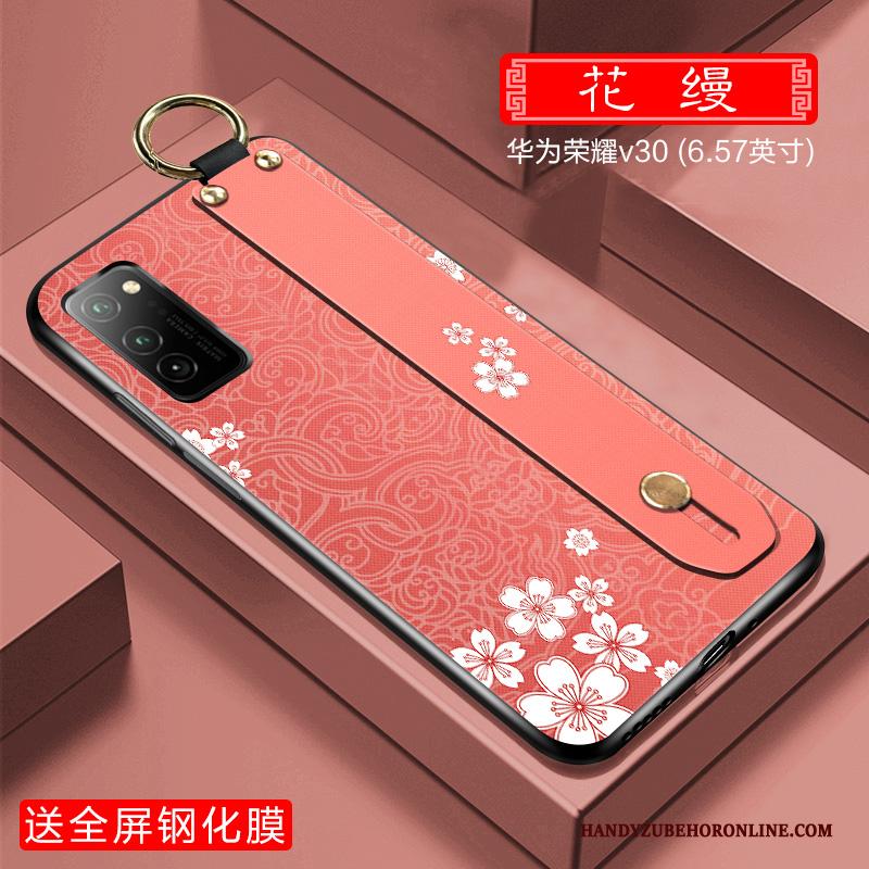 Honor View30 Anti-fall Bescherming All Inclusive Hoes Chinese Stijl Hoesje Telefoon Dun