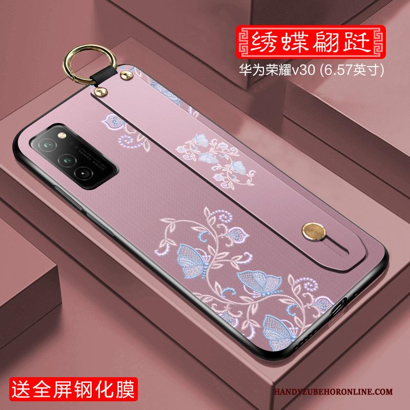 Honor View30 Anti-fall Bescherming All Inclusive Hoes Chinese Stijl Hoesje Telefoon Dun