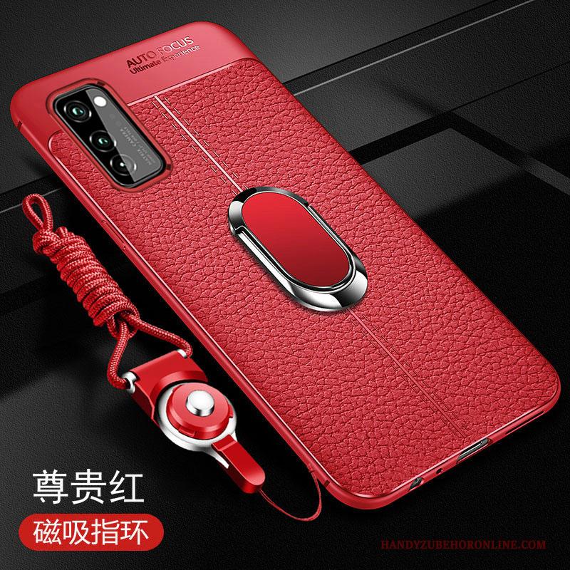 Honor View30 Hoesje Trendy Merk Schrobben All Inclusive Leren Etui Nieuw Anti-fall Bescherming