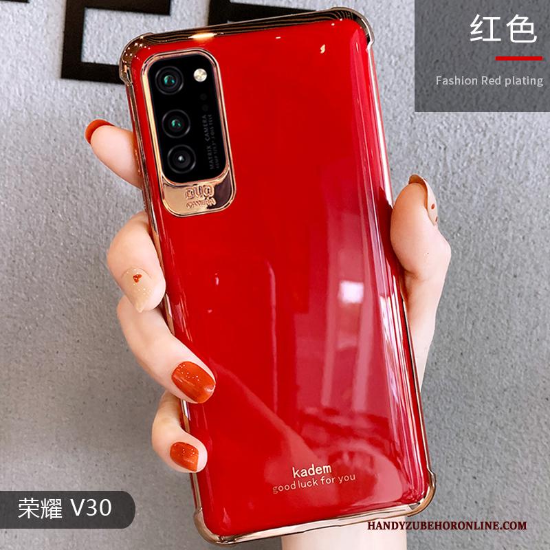 Honor View30 Persoonlijk Bescherming Net Red Hoes Scheppend Groen Hoesje Telefoon