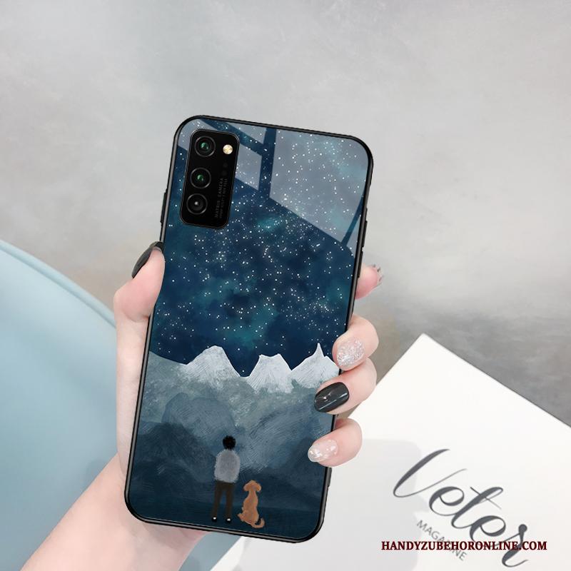 Honor View30 Pro Dun High End All Inclusive Eenvoudige Hoesje Telefoon Mooie Spiegel