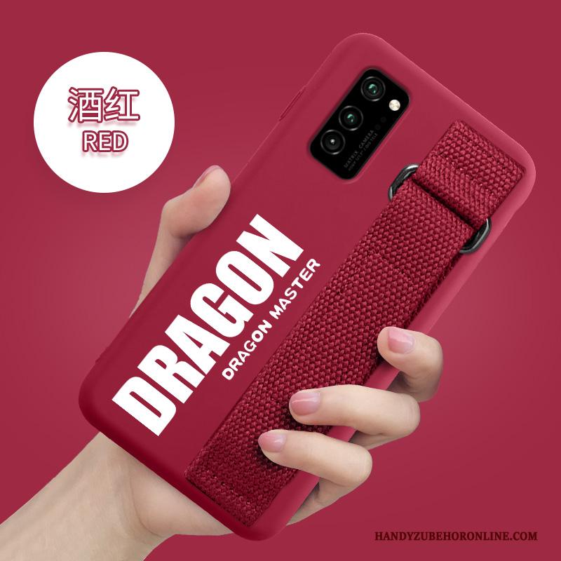 Honor View30 Pro Groen Scheppend Anti-fall Bescherming Hoes Net Red Hoesje Telefoon