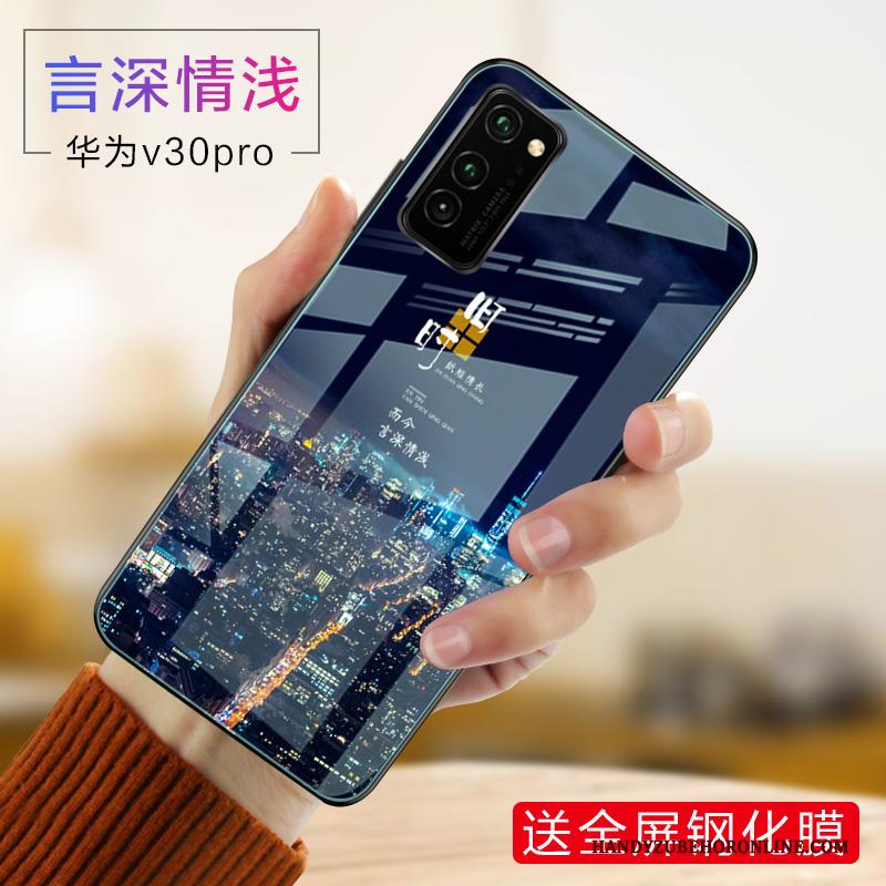 Honor View30 Pro Hoesje Anti-fall Lovers Hard Dun Schrobben All Inclusive Persoonlijk