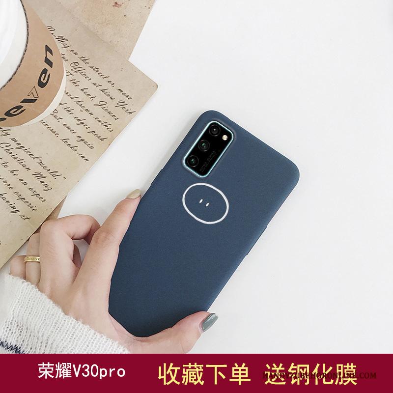 Honor View30 Pro Hoesje Bescherming Lovers Scheppend Eenvoudige Hoes Patroon Mini