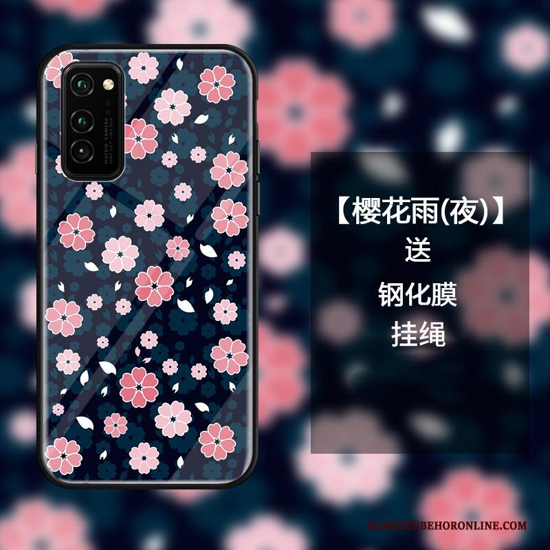 Honor View30 Pro Hoesje Telefoon Bescherming Blauw Glas Anti-fall Kers Vers