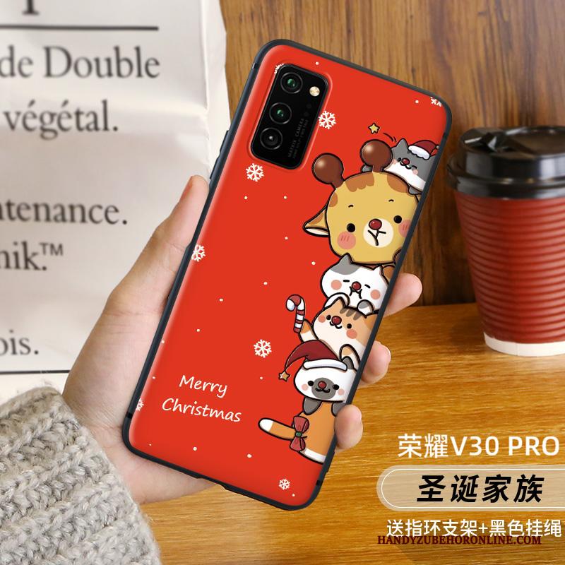 Honor View30 Pro Kat Hoesje Telefoon Siliconen Anti-fall Schrobben Persoonlijk Rat