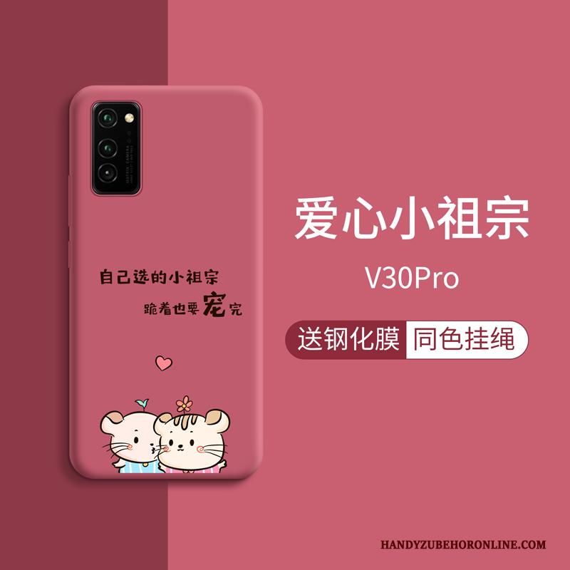 Honor View30 Pro Mooie Anti-fall Trend Hoesje Telefoon Lovers Siliconen Net Red