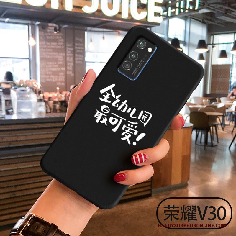 Honor View30 Trend Lovers Persoonlijk All Inclusive Zwart Hoesje Telefoon Scheppend