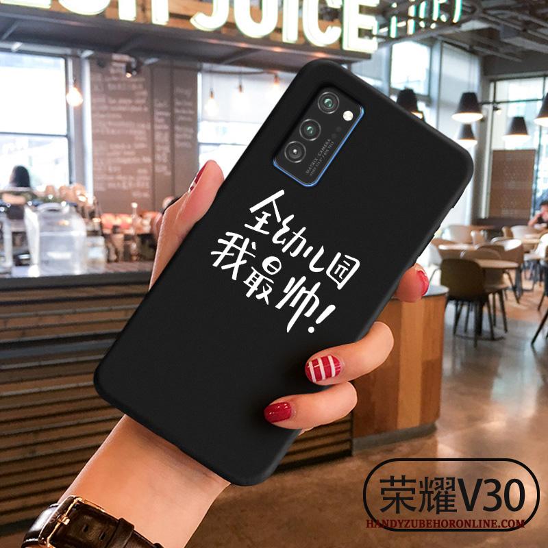 Honor View30 Trend Lovers Persoonlijk All Inclusive Zwart Hoesje Telefoon Scheppend