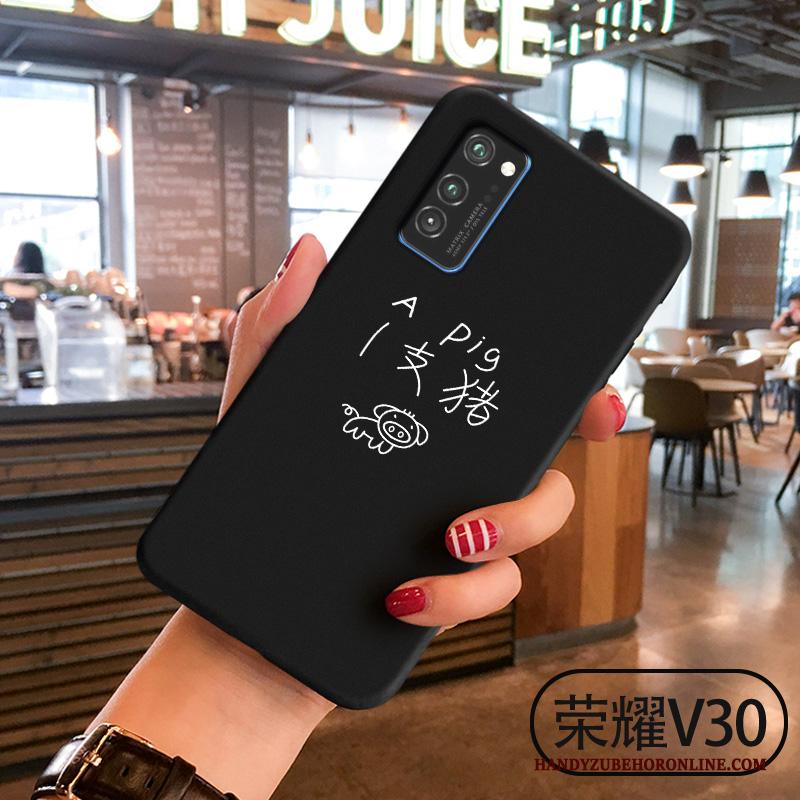 Honor View30 Trend Lovers Persoonlijk All Inclusive Zwart Hoesje Telefoon Scheppend