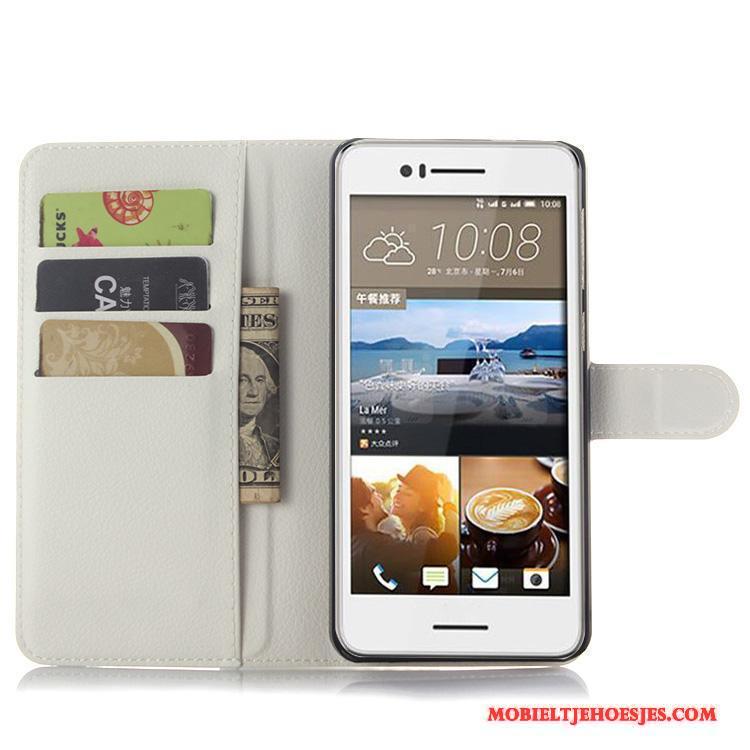 Htc Desire 728 Hoesje Telefoon Folio Leren Etui Bescherming Anti-fall Mobiele Telefoon