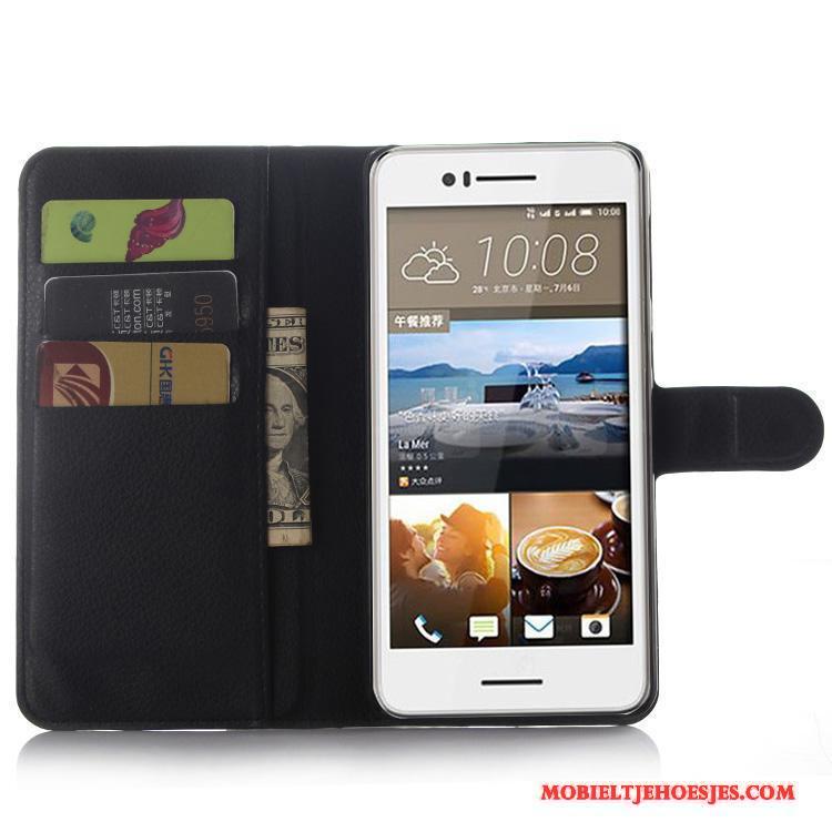 Htc Desire 728 Hoesje Telefoon Folio Leren Etui Bescherming Anti-fall Mobiele Telefoon