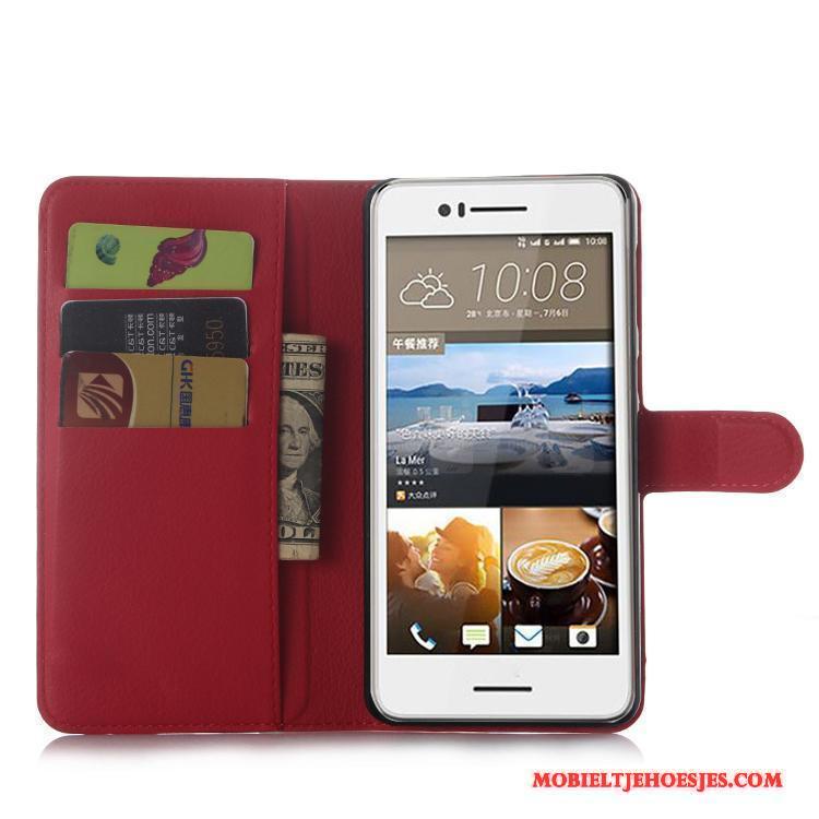 Htc Desire 728 Hoesje Telefoon Folio Leren Etui Bescherming Anti-fall Mobiele Telefoon