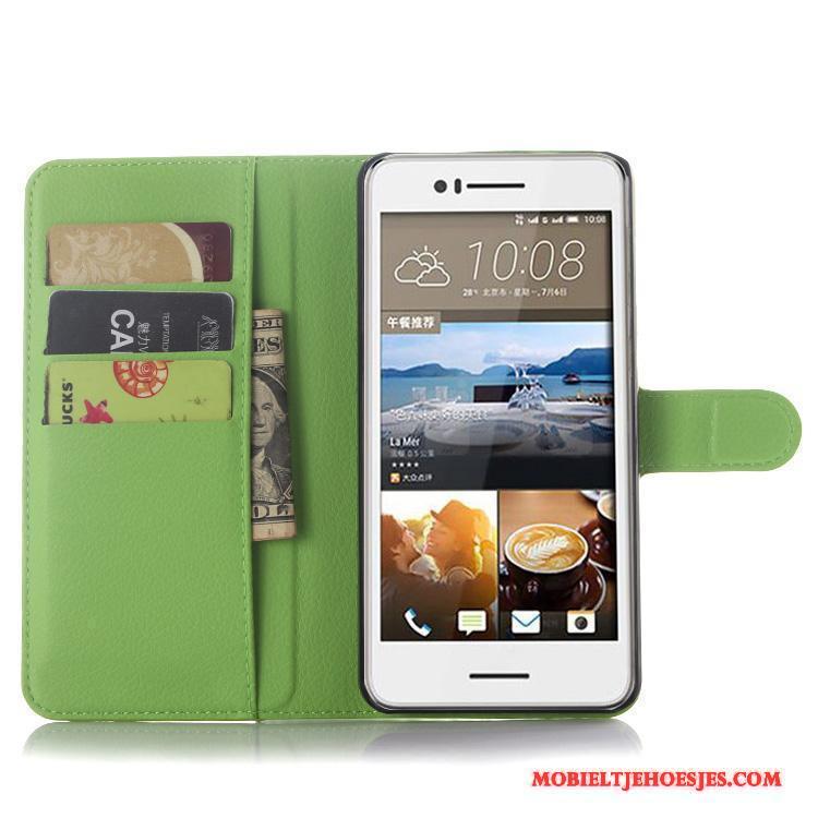 Htc Desire 728 Hoesje Telefoon Folio Leren Etui Bescherming Anti-fall Mobiele Telefoon