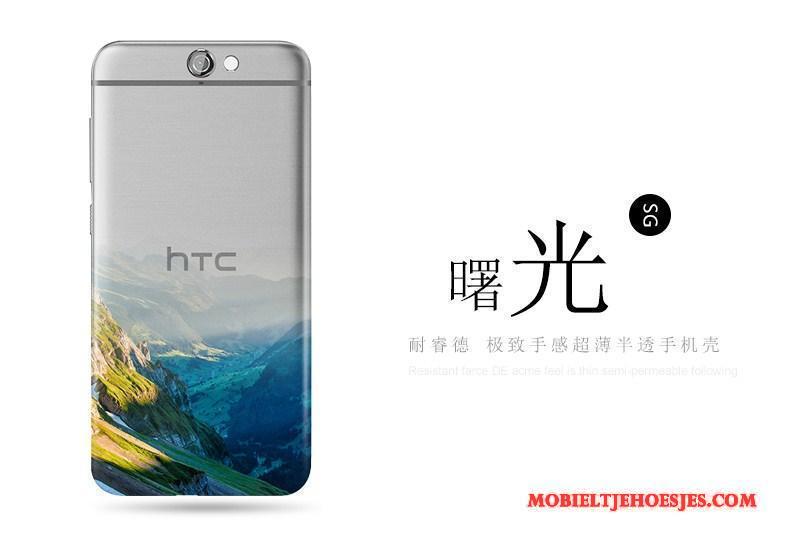 Htc One A9 Dun Hoes Doorzichtig Mobiele Telefoon Schrobben Nieuw Hoesje