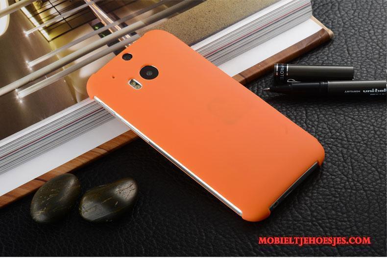 Htc One M8 Hoesje Telefoon Oranje Mobiele Telefoon Bescherming