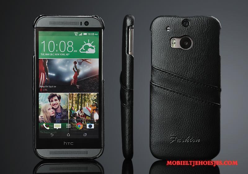 Htc One M8 Mobiele Telefoon Trend Bescherming Achterklep Hoes Kaart Hoesje Telefoon