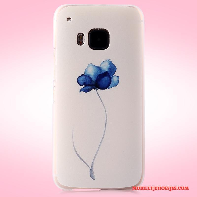 Htc One M9 Bescherming Hoes Mobiele Telefoon Trend Hoesje Telefoon Geschilderd Bloemen