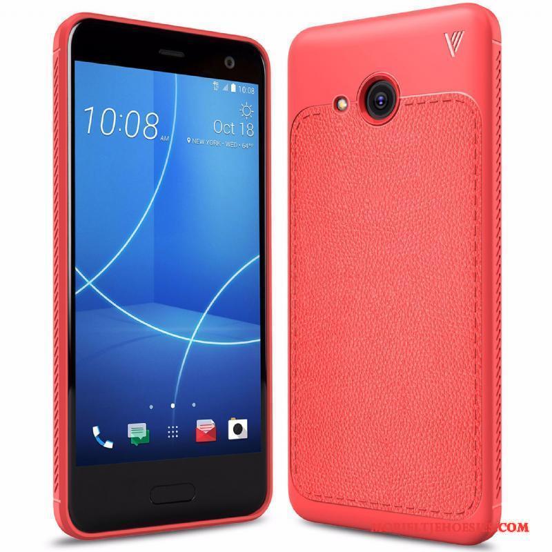 Htc U11 Life Hoesje Zacht Rood Mobiele Telefoon Bescherming Telefoon