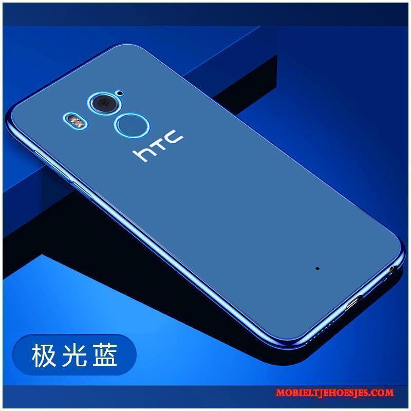 Htc U11+ Siliconen Hoes Zacht Rood All Inclusive Hoesje Telefoon Bescherming