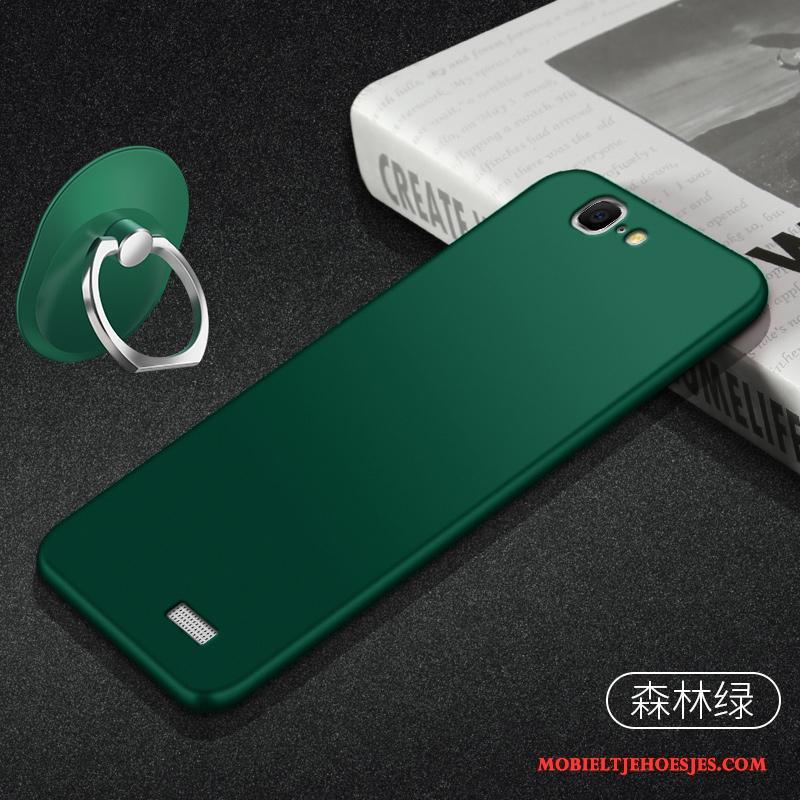 Huawei Ascend G7 Hoesje Groen Hoes Anti-fall All Inclusive Trend Zacht Bescherming