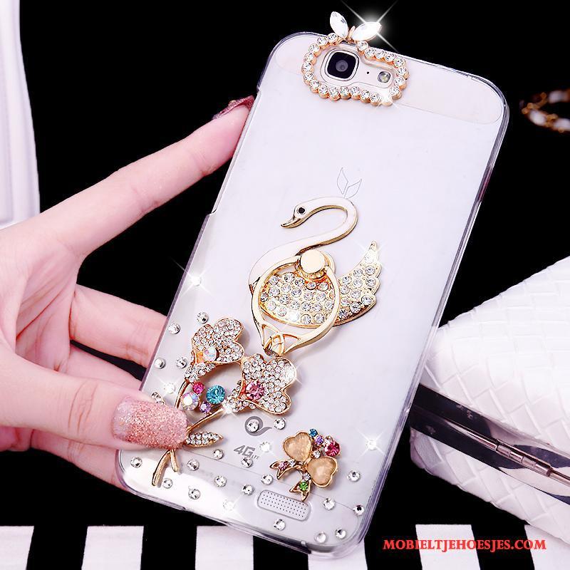 Huawei Ascend G7 Hoesje Telefoon Kleur Bescherming Luxe Met Strass