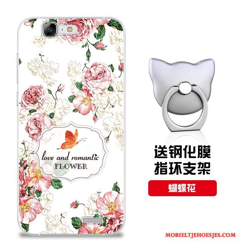 Huawei Ascend G7 Hoesje Telefoon Siliconen Roze Patroon Mobiele Telefoon Bescherming Pas