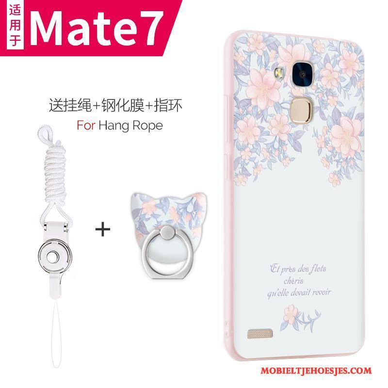 Huawei Ascend Mate 7 All Inclusive Zacht Mobiele Telefoon Bescherming Hoesje Telefoon Dun Siliconen