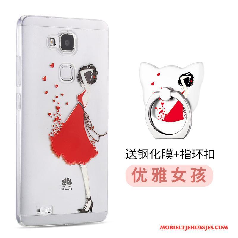 Huawei Ascend Mate 7 Anti-fall All Inclusive Trend Bescherming Siliconen Hoesje Telefoon Nieuw